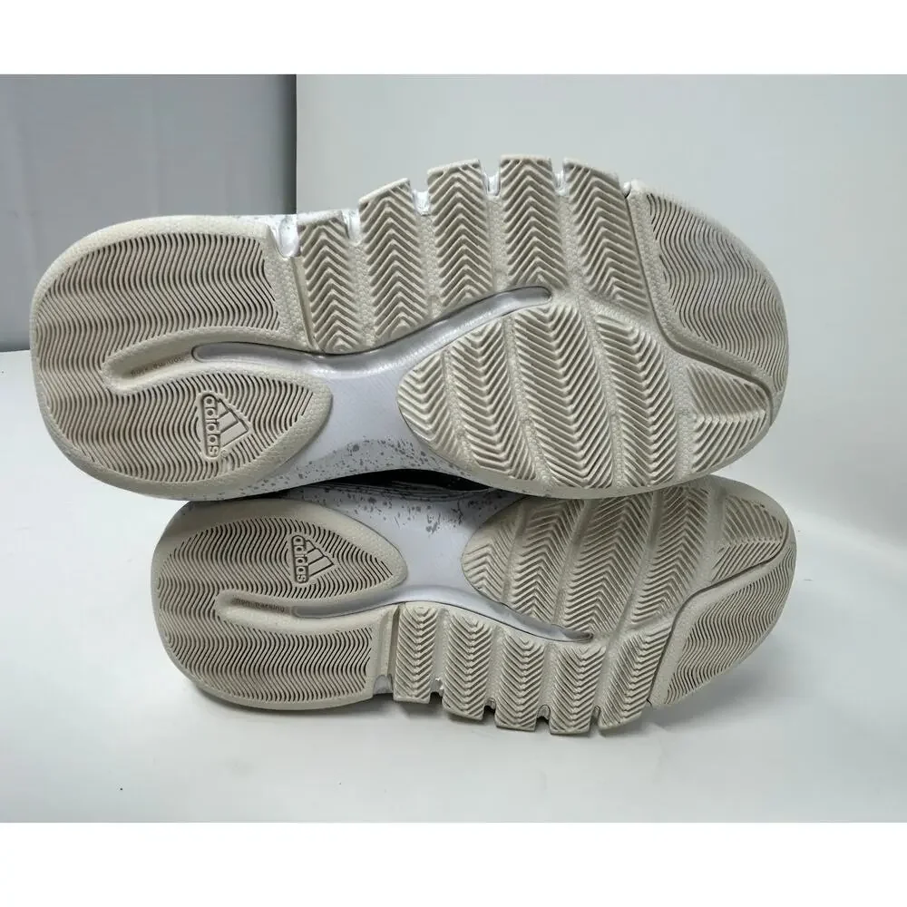 Adidas Little Kids White Grey J Wall 2 J Basketball Lifestyle Shoe Size 11 K